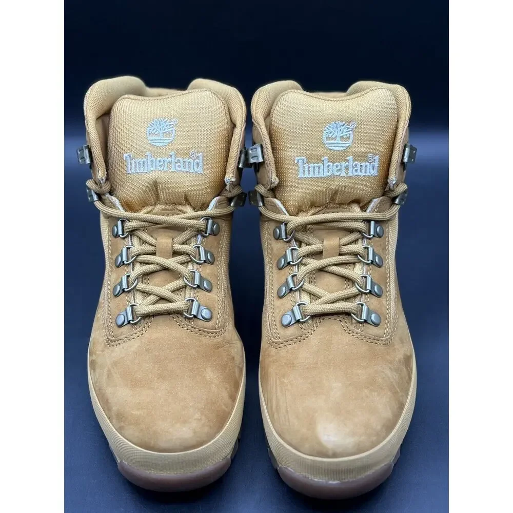 Men's Timberland Euro Hiker F/L Mid Hiker Wheat Nubuck (TB091566 231) M/M2014